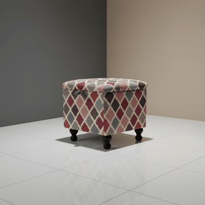 Small Storage Ottoman – Multi - Purpose Coffee Table & Footstool - ISTOOLS
