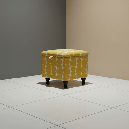 Small Storage Ottoman – Multi - Purpose Coffee Table & Footstool - ISTOOLS