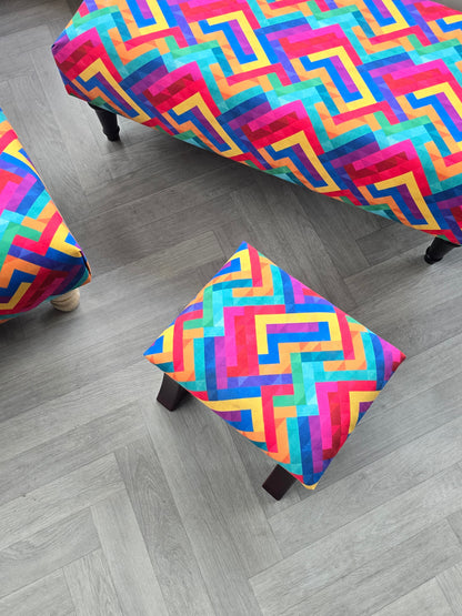 Small trem footrest pouffe - ISTOOLS