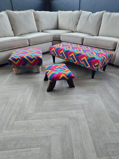 Small trem footrest pouffe - ISTOOLS