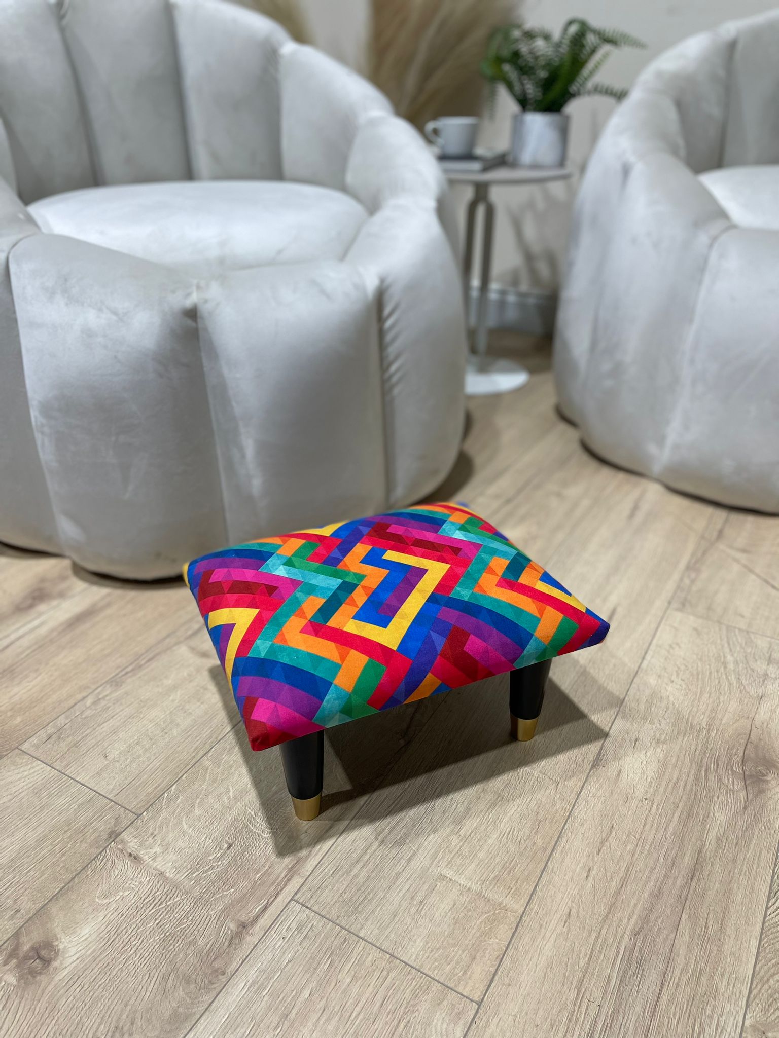 Small trem footrest pouffe - ISTOOLS