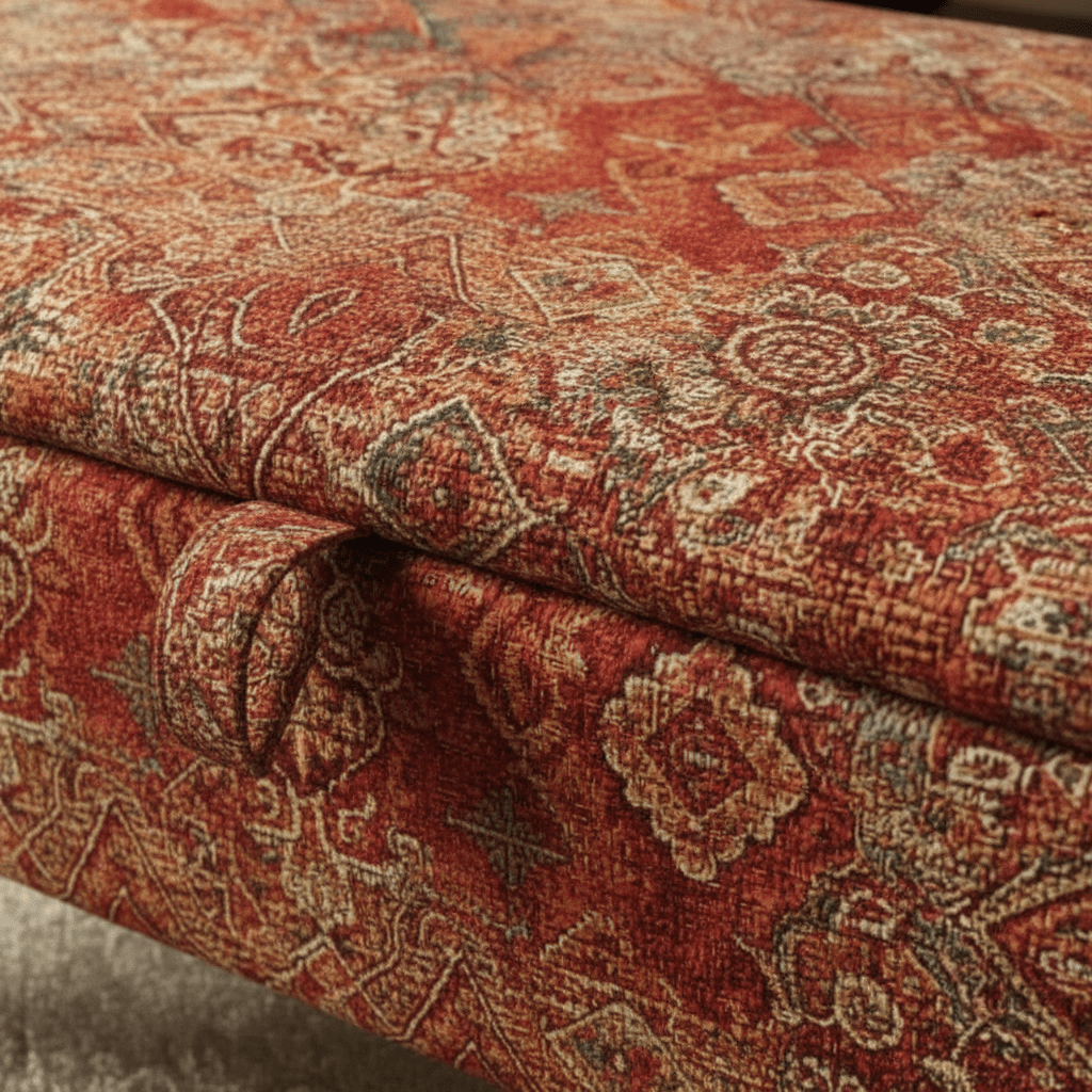 Spacious Upholstered Blanket Box for Bedroom Organisation | Handmade Storage Ottoman Bench UK | istools - ISTOOLS