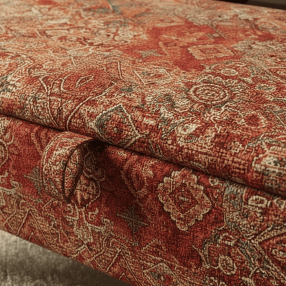 Spacious Upholstered Blanket Box for Bedroom Organisation | Handmade Storage Ottoman Bench UK | istools - ISTOOLS