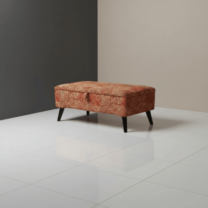 Spacious Upholstered Blanket Box for Bedroom Organisation | Handmade Storage Ottoman Bench UK | istools - ISTOOLS