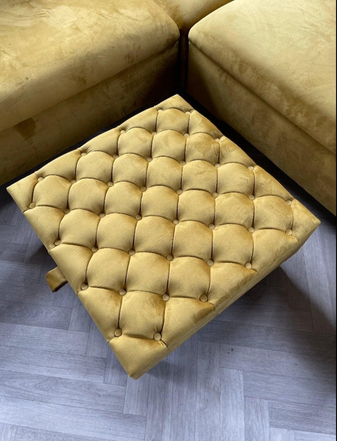 Square Ottoman Storage bench | coffee Table | coffee table storage - ISTOOLS