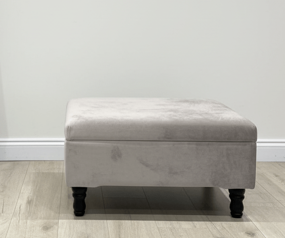 Durable square storage ottoman for home organization - ISTOOLS