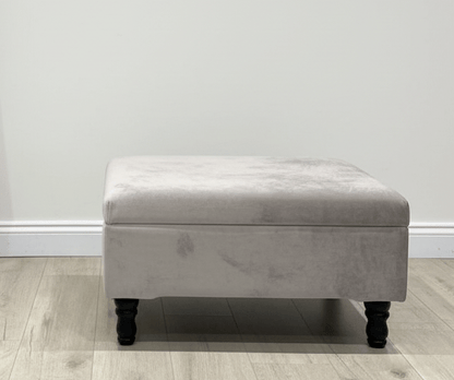Durable square storage ottoman for home organization - ISTOOLS
