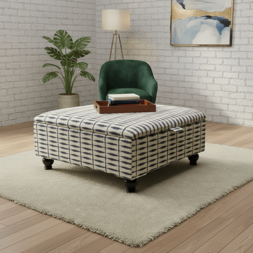 Statement Furniture Piece: Large Square Ottoman - ISTOOLS