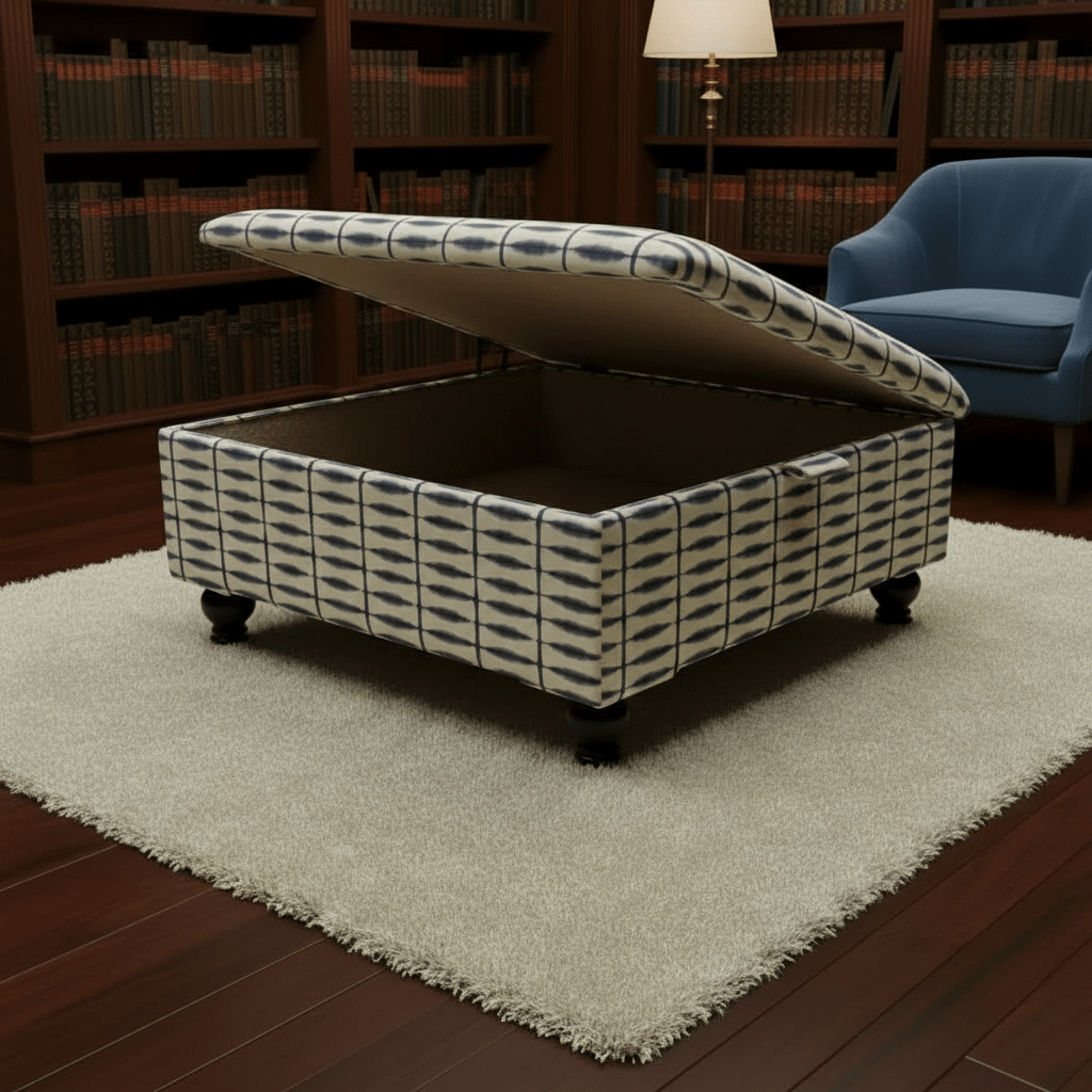 Statement Furniture Piece: Large Square Ottoman - ISTOOLS