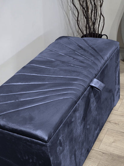 sunshine bedroom Ottoman deep bedroom storage box bench seat - ISTOOLS