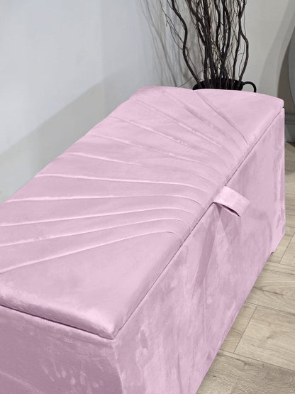 sunshine bedroom Ottoman deep bedroom storage box bench seat - ISTOOLS