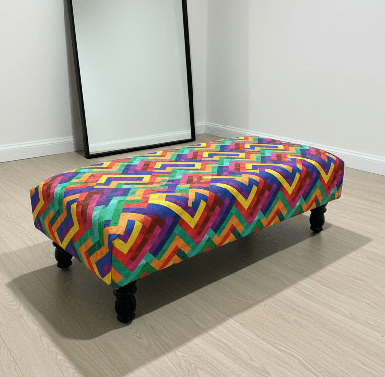 Trem Footstool window bay seat pouffe - ISTOOLS
