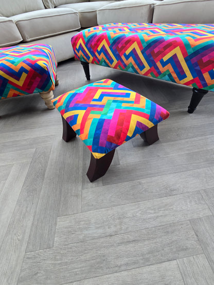 Trem Footstool window bay seat pouffe - ISTOOLS