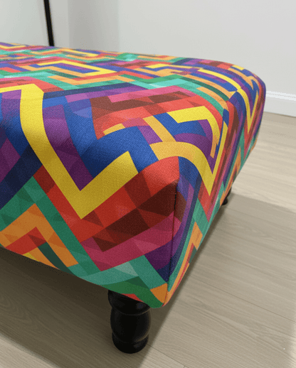 Trem Footstool window bay seat pouffe - ISTOOLS