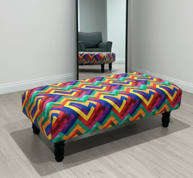 Trem Footstool window bay seat pouffe - ISTOOLS