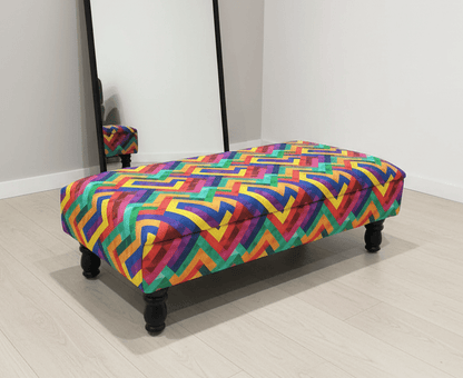 Trem Footstool window bay seat pouffe - ISTOOLS