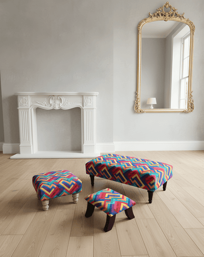 Trem Footstool window bay seat pouffe - ISTOOLS