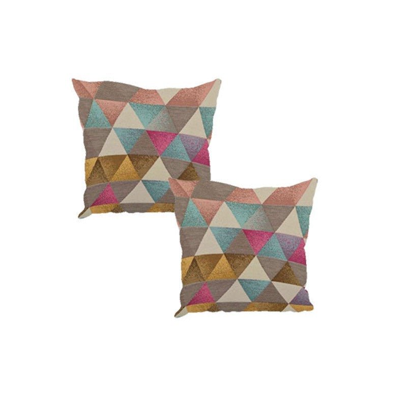 Tri Geometric pattern storage Footstool Pouffe | coffee table - ISTOOLS