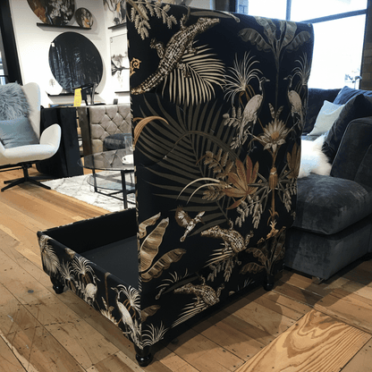 UK Made Square Footstool Tufted Storage Aesthetic bec - ISTOOLS