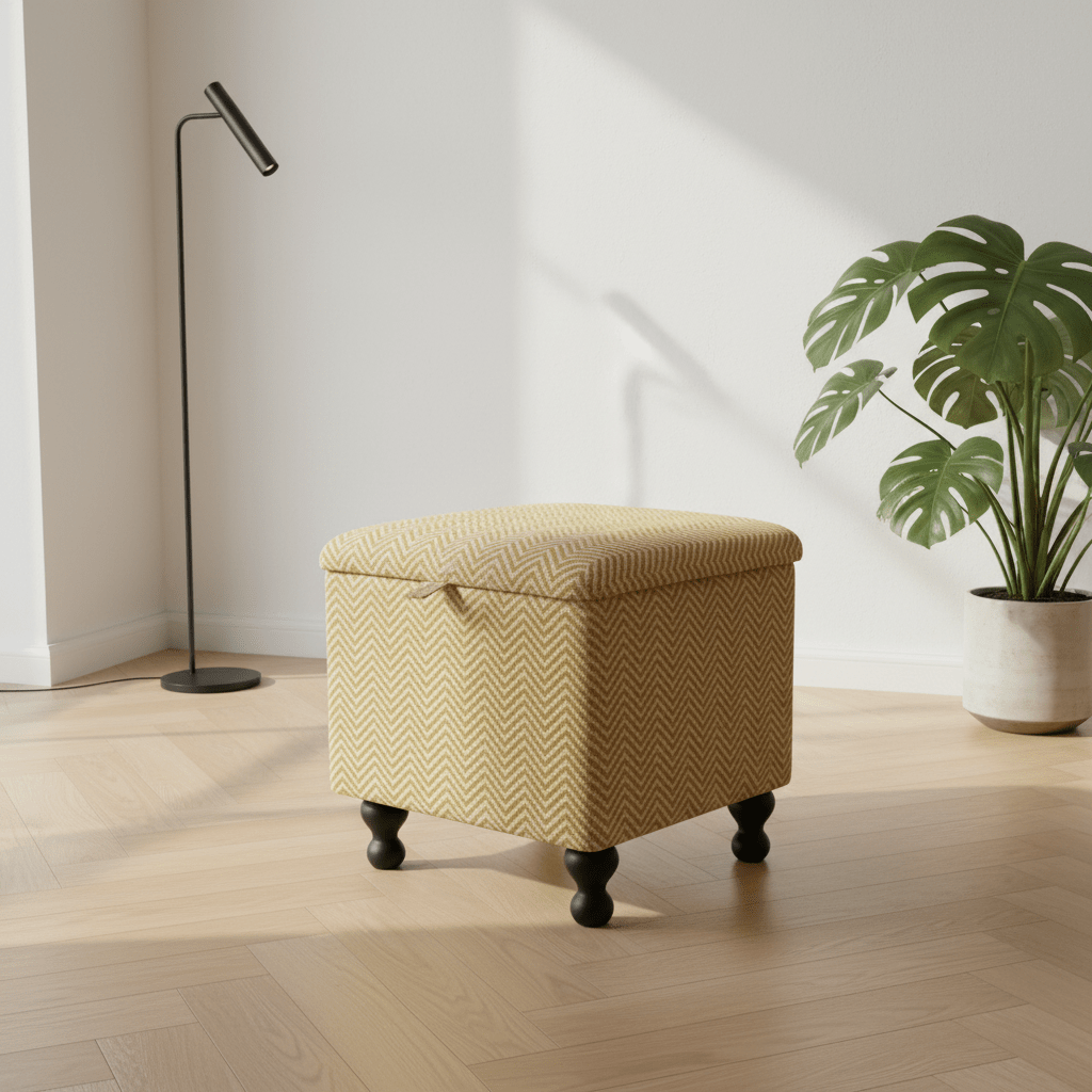Unique Housewarming Gift Furniture – Custom Made Storage Ottoman | istTools UK - ISTOOLS