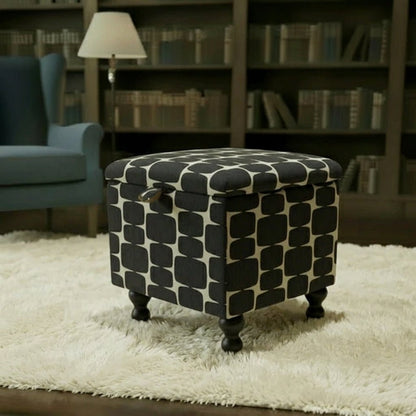 Versatile Living Room Footrest Pouffe with Hidden Storage - ISTOOLS