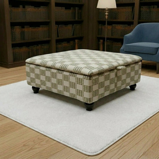 Walk-in Wardrobe Central Ottoman – High-End Storage & Seating | Luxury Designer Furniture UK - ISTOOLS