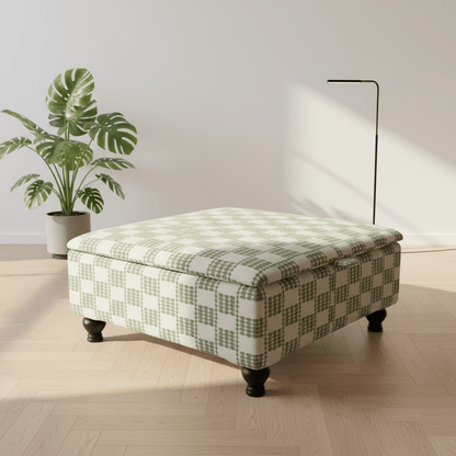 Walk - in Wardrobe Central Ottoman – High - End Storage & Seating | Luxury Designer Furniture UK - ISTOOLS