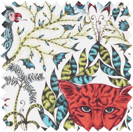 White leopard satin sample - ISTOOLS