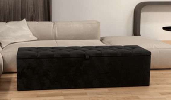 chesterfield window seat bench black upholstered bay window - ISTOOLS