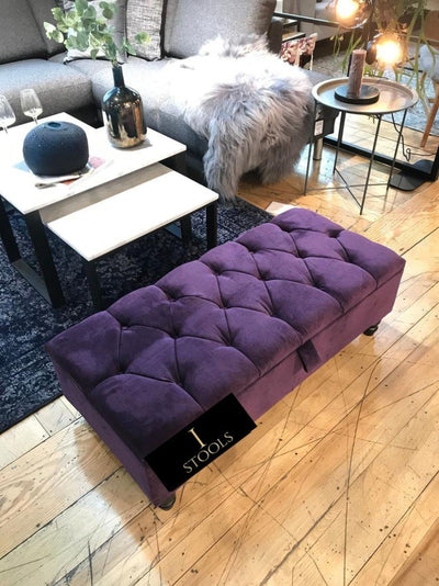 Buy Large Modern Style Rectangle Ottoman Storage at iStools