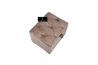 Champagne Small coffee table Storage Box | side table footstool