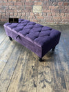 Purple Ottoman seat