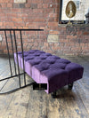 Purple Ottoman seat