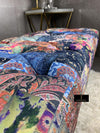 Demask multicolour Footstool | multicolour Bench | Demask Bench coffee table