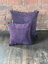 Purple Aubergine Chesterfield Footstool | Purple Buttoned Footstool