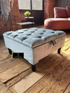 Duck Egg Blue Chesterfield Living room storage