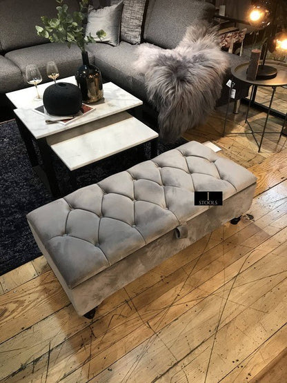 Coffee tables | Ottoman Storage Rectangular Footstools - ISTOOLS