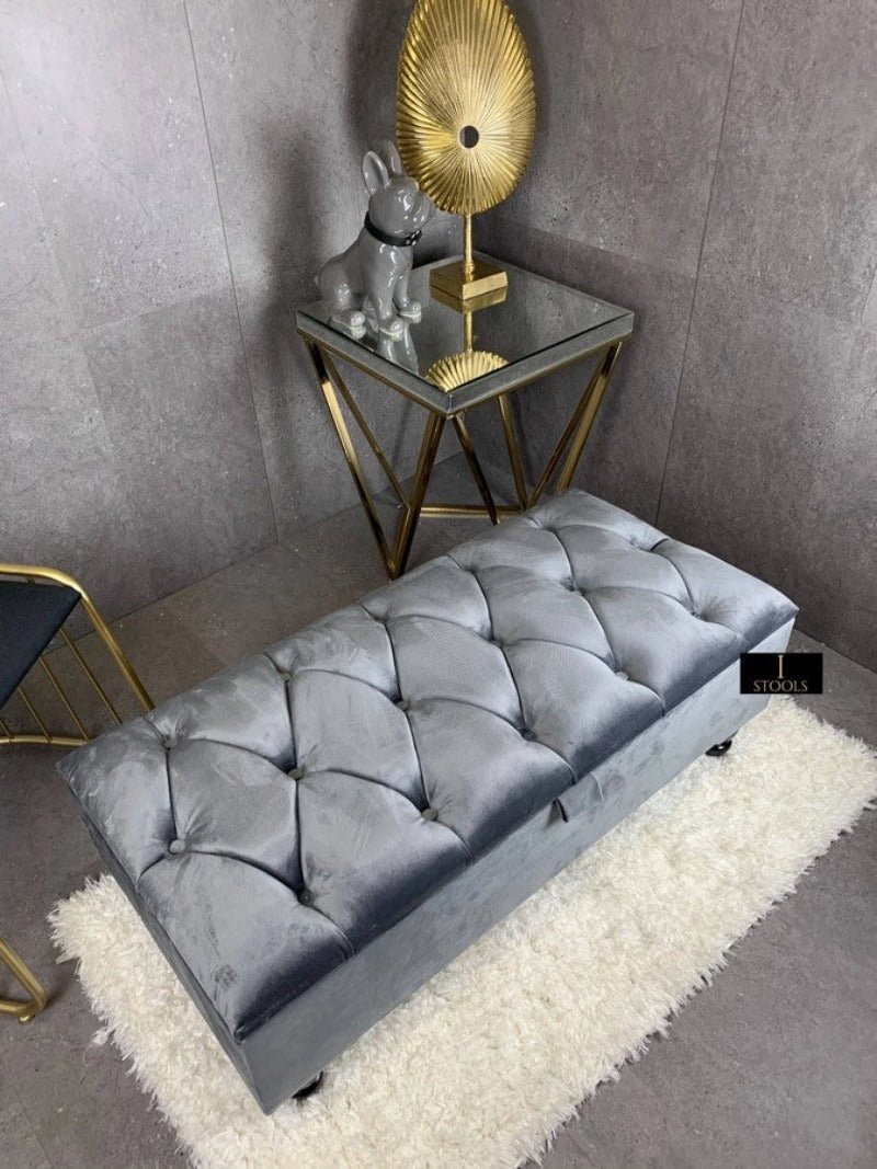 Coffee tables | Ottoman Storage Rectangular Footstools - ISTOOLS