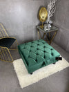 Buy Large Green Square Ottoman Storage / Container at iStools