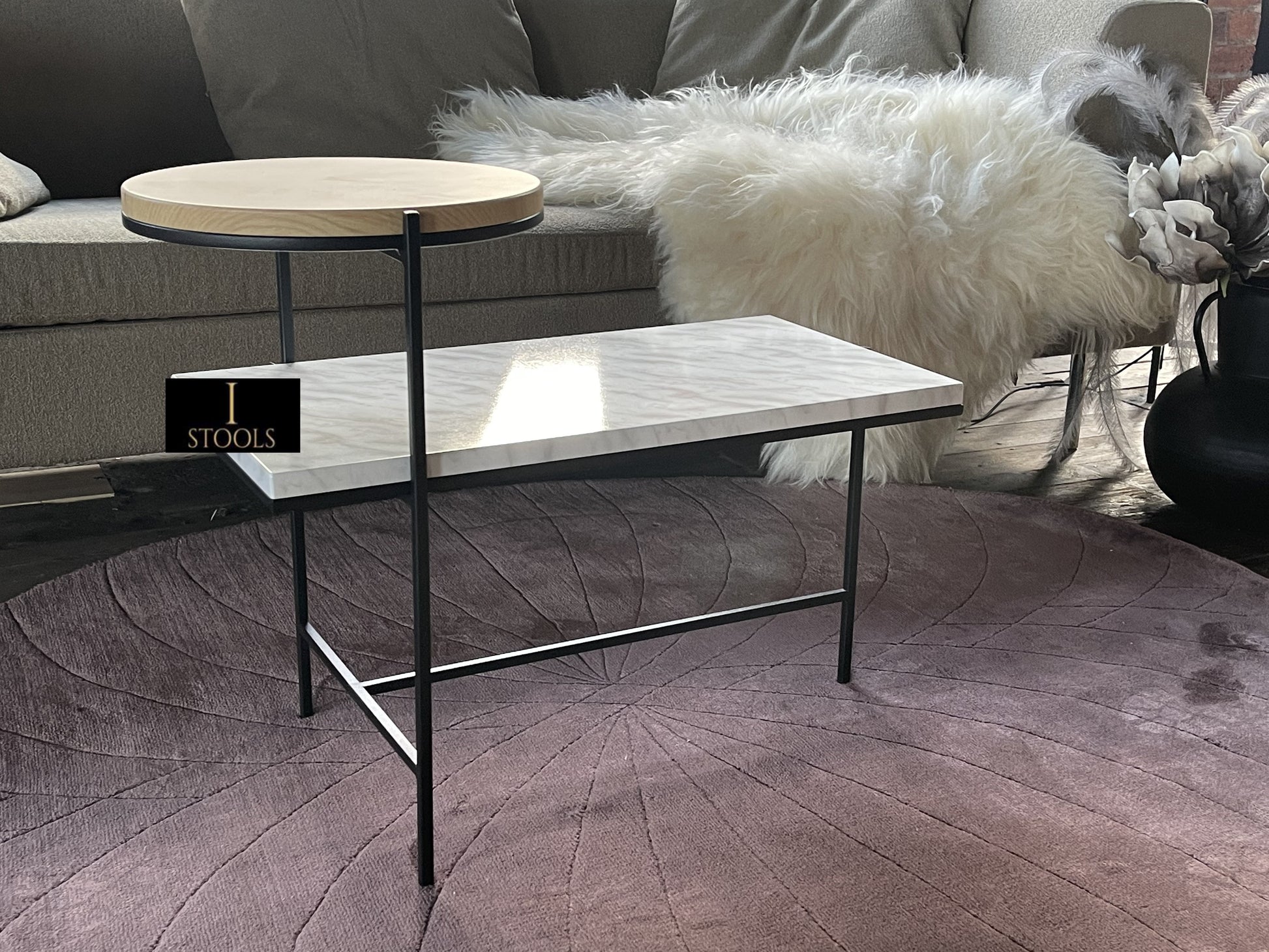 Milano Classic Side Table for Outdoor and Indoor Use - ISTOOLS