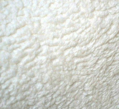 Premium Luxury Footstool with Cozy fur| off white Creamy Footstool Bench - ISTOOLS