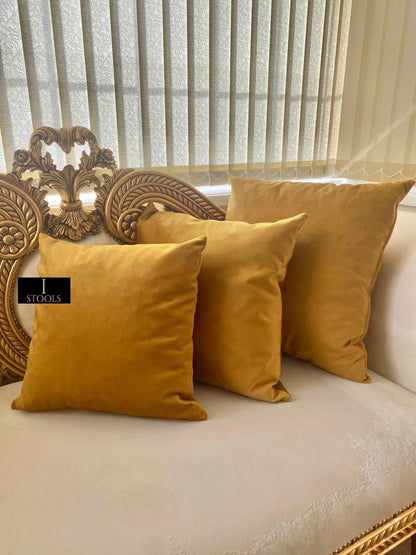 Soft Plush Velvet Cushions - ISTOOLS