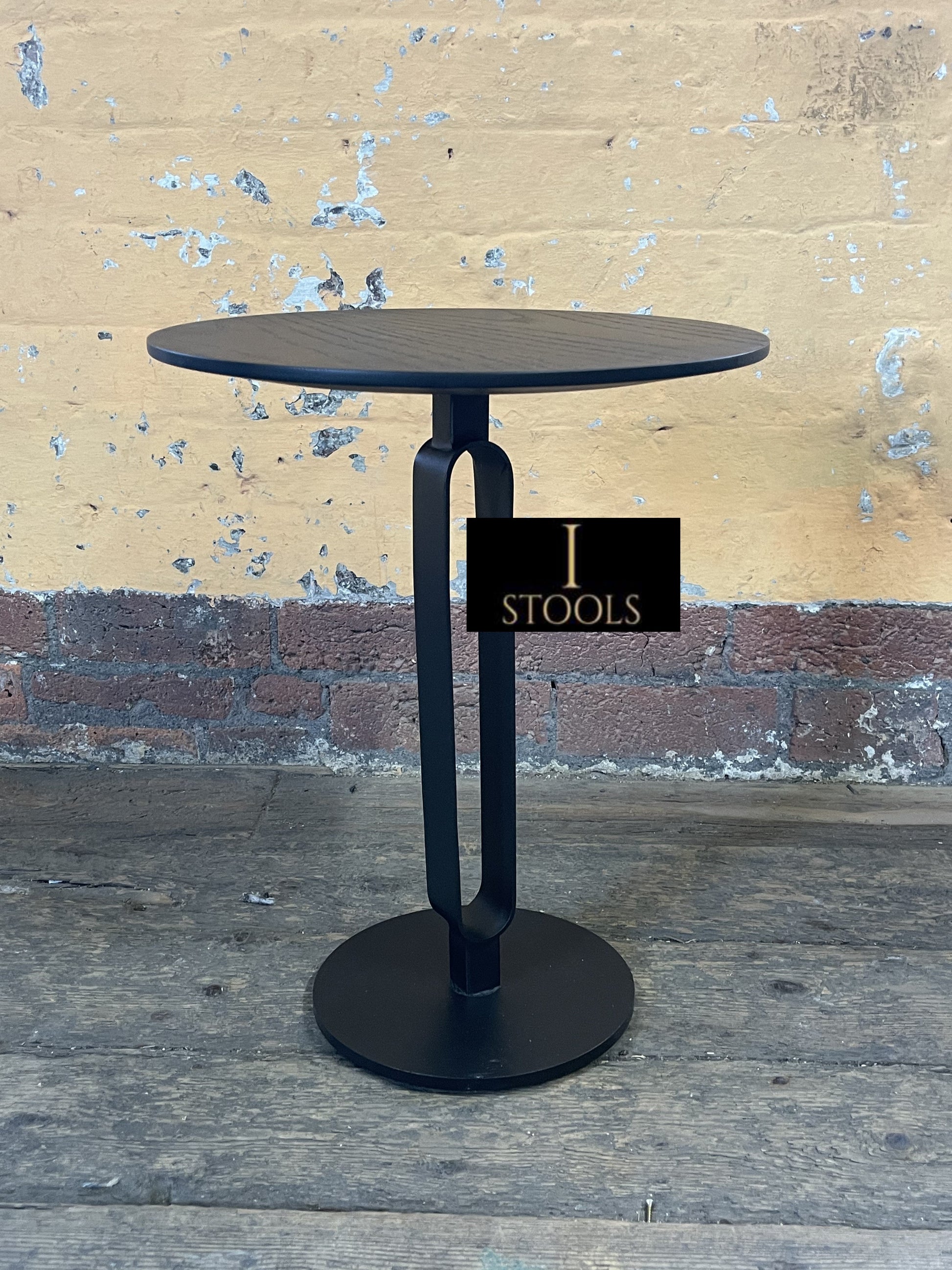 Sol Black Side Table For Indoor and Outdoor Use - ISTOOLS