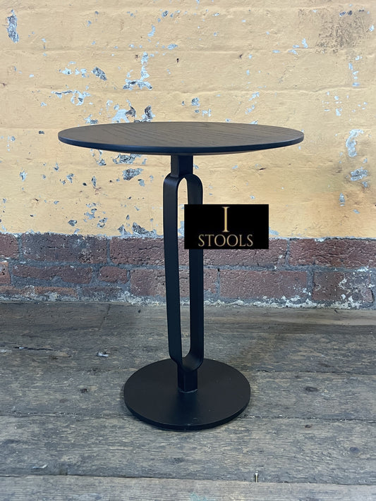 Sol Black Side Table For Indoor and Outdoor Use - ISTOOLS