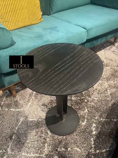 Sol Black Side Table For Indoor and Outdoor Use - ISTOOLS