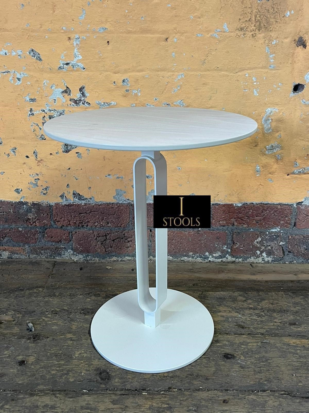 Sol White Side Table for Indoor and Outdoor Use - ISTOOLS